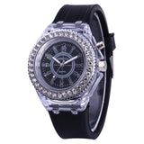 LED Flash Luminous Watch Personality trends students lovers jellies men's watches light Wrist Watches reloj mujer часы женские