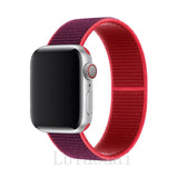 Nylon Strap For Apple Watch band 40mm 44mm iWatch band 38mm 42mm series Sport loop Bracelet Apple watch 5 4 3 2 38 40 42 44 mm