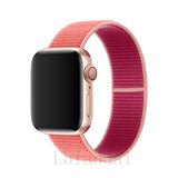 Nylon Strap For Apple Watch band 40mm 44mm iWatch band 38mm 42mm series Sport loop Bracelet Apple watch 5 4 3 2 38 40 42 44 mm