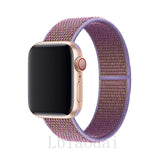 Nylon Strap For Apple Watch band 40mm 44mm iWatch band 38mm 42mm series Sport loop Bracelet Apple watch 5 4 3 2 38 40 42 44 mm