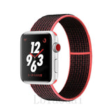 Nylon Strap For Apple Watch band 40mm 44mm iWatch band 38mm 42mm series Sport loop Bracelet Apple watch 5 4 3 2 38 40 42 44 mm