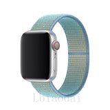 Nylon Strap For Apple Watch band 40mm 44mm iWatch band 38mm 42mm series Sport loop Bracelet Apple watch 5 4 3 2 38 40 42 44 mm