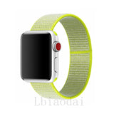Nylon Strap For Apple Watch band 40mm 44mm iWatch band 38mm 42mm series Sport loop Bracelet Apple watch 5 4 3 2 38 40 42 44 mm