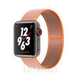 Nylon Strap For Apple Watch band 40mm 44mm iWatch band 38mm 42mm series Sport loop Bracelet Apple watch 5 4 3 2 38 40 42 44 mm