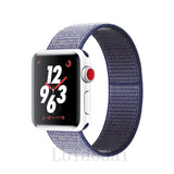 Nylon Strap For Apple Watch band 40mm 44mm iWatch band 38mm 42mm series Sport loop Bracelet Apple watch 5 4 3 2 38 40 42 44 mm