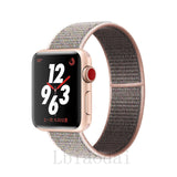Nylon Strap For Apple Watch band 40mm 44mm iWatch band 38mm 42mm series Sport loop Bracelet Apple watch 5 4 3 2 38 40 42 44 mm