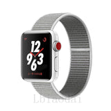 Nylon Strap For Apple Watch band 40mm 44mm iWatch band 38mm 42mm series Sport loop Bracelet Apple watch 5 4 3 2 38 40 42 44 mm