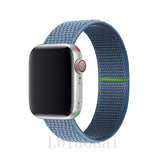 Nylon Strap For Apple Watch band 40mm 44mm iWatch band 38mm 42mm series Sport loop Bracelet Apple watch 5 4 3 2 38 40 42 44 mm