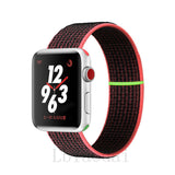 Nylon Strap For Apple Watch band 40mm 44mm iWatch band 38mm 42mm series Sport loop Bracelet Apple watch 5 4 3 2 38 40 42 44 mm