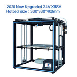 Tronxy 2020 New Upgraded X5SA 24V 3D Printer CoreXY DIY Kits Metal Build Plate 330*330mm Heat table 3d machine Filament Sensor