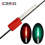 Night Fishing Light Stick Waterproof Electronic Glow Stick Fishing Rod Fishing Float Bobbers Tackle Accessory