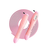 MKEPS Jump Rope Skipping With Counter Adjustable Digital Counting Jumping Rope For Fitness Crossfit Exercise Workout Gym