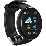 NEW D18S Smart Watch Round Blood Pressure Heart Rate Monitor Men Fitness Tracker Smart Watch Android IOS Women Electron Clock