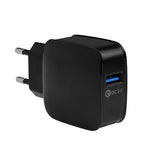Powstro fast chager QC2.0 3.0 charger + V8 Micro USB Cable Fast Charging Android Cable for Samsung Sony LG Huawei xiaomi meizu