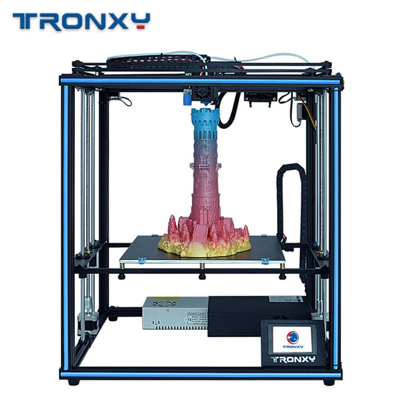 Tronxy 2020 New Upgraded X5SA 24V 3D Printer CoreXY DIY Kits Metal Build Plate 330*330mm Heat table 3d machine Filament Sensor