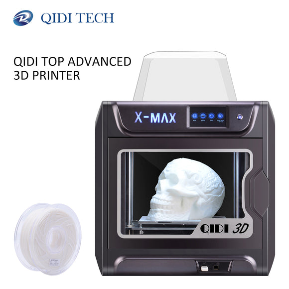 QIDI TECH 3D Printer X-MAX Large Size Industrial  WiFi High Precision Printing with PLA TPU PC PETG Nylon 300*250*300mm