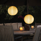 30cm LED Solar Lantern Lamp Waterproof  Garden Party Decor Hanging Light Festival Lampion Landscape For Outdoor Decoration