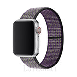 Nylon Strap For Apple Watch band 40mm 44mm iWatch band 38mm 42mm series Sport loop Bracelet Apple watch 5 4 3 2 38 40 42 44 mm