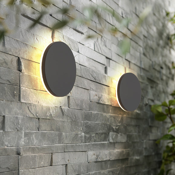 LED Wall Lamp Outdoor Waterproof IP65 Garden Decorative Wall Light Porch Corridor Lighting Bathroom Light Fixture AC90-260V