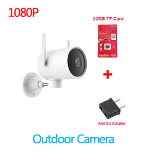 2020 Xiaomi Outdoor Camera Waterproof IP66 WIFI Smart Webcam 270 Angle 1080P IP Cam Dual Antenna Signal Night Vision for MiHome
