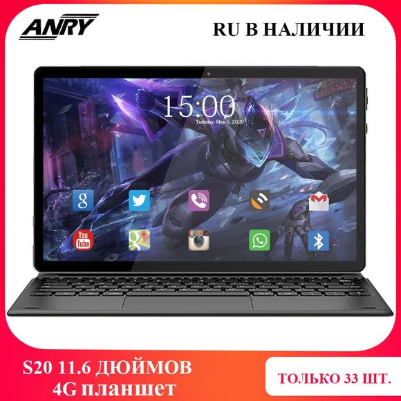 RU Special Sales S20 Android Tablet 11.6 Inch Deca Core IPS 1920 X 1080 MTK6797T X25 8000mAh Battery Office Game Tablet Pc