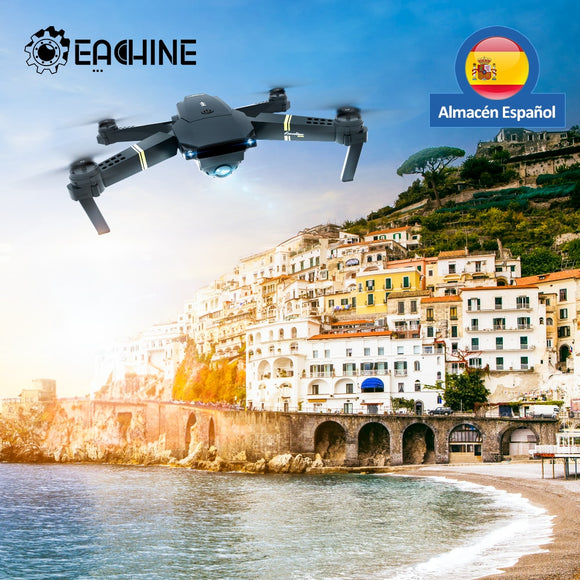 Eachine E58 WIFI FPV With Wide Angle HD 1080P Camera Hight Hold Mode Foldable Arm RC Quadcopter Drone RTF Dron Spanish warehouse