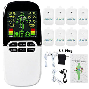 Dual Channel EMS TENS Unit Machine Muscle Stimulator EMS Electronic Pulse Massager Electric herald Tens Machine Acupuncture Body