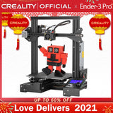 CREALITY 3D Ender-3 Pro Printer Printing Masks Magnetic Build Plate Resume Power Failure Printing KIT Mean Well Power Supply