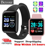 2021 New Y68 Smart Watch Blood Pressure Fitness Tracker Bracelet Smart Band Waterproof Sport Smartwatch for Android IOS D13 D20