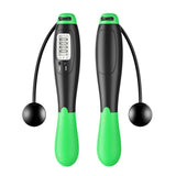 Cordless Electronic Skipping Rope Gym Fitness Cordless Skipping Smart Jump Rope with LCD Screen Counting Speed Skipping Counter