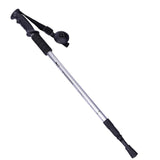 1pcs Anti Shock Hiking Walking Trekking Trail Poles Stick Adjustable Canes 4-Sections 50-110cm#