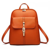 2016 Women Backpack Bags Rucksack Leather Backpacks Schoolbags Women Bag Travel Shoulder Bag mochila feminina #25