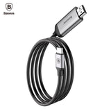 Baseus USB C Type C to HDMI Male Female Video Cable Adapter For Macbook Chromebook Matebook For Nexus 5X 6P HDMI to Type-c Cable