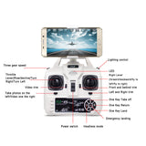 Four Wings Photography Model Aircraft 2.4G Altitude Hold HD Camera Quadcopter RC Drone 2MP WiFi FPV Live Helicopter Hover UAV