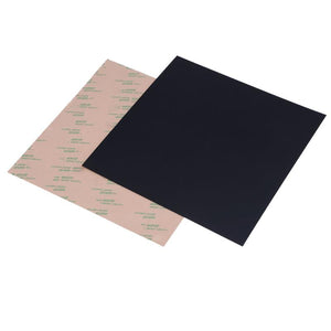 Black 200 x 200 x 0.8mm PEI Sheet 3D Printer Build Surface Polyetherimide for 3D Printing with 468MP Adhesive Tape Drop Shipping