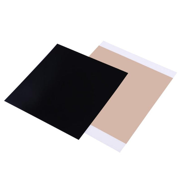 200*200*1.0mm Polyetherimide PEI Sheet for 3D Printing with 468MP Adhesive Tape for Professional 3D Printer Parts Accessories