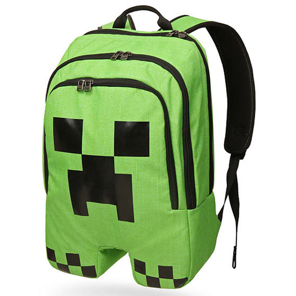 MC Game Children Cartoon Schoolbag Pupils Shoulders Bag Kids Backpack