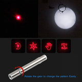 Funny Cat Stick With Rope Children Play Pet Kitten Toy USB Rechargeable LED Red Light Pointer Pen HG99