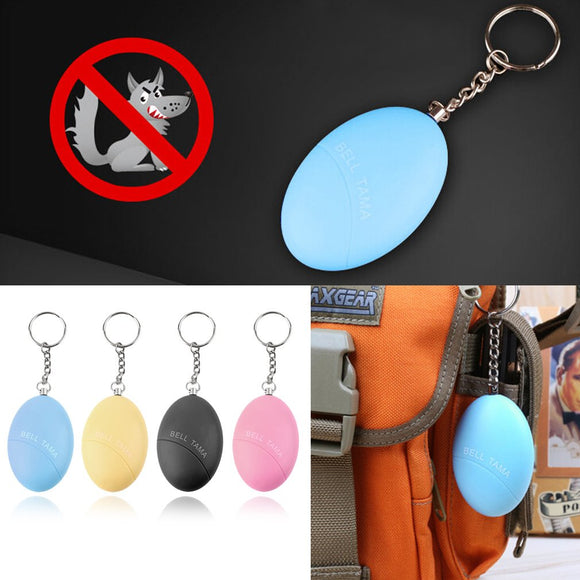 Smart Electronics Egg Shape Women Girl Alarm Scream Loud Anti-Attack Avoid Self Defense Protect Lovely Practical Safety Outdoor