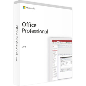 Microsoft Office Professional 2019 For Windows 10 Product Key Code Retail Box